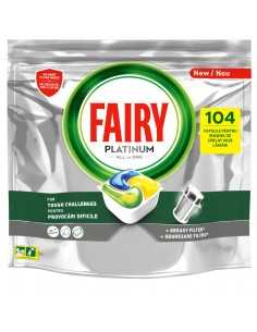 Pachet detergent pentru masina de spalat vase Fairy Platinum, 2 x 104 spalari