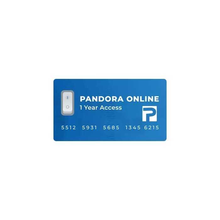 Activare Pandora Online 1 an - licenta digitala